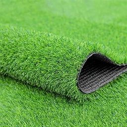 HBM Artificial Grass Rug - Low Maintenance, Rubber Back Faux Turf for Backyard, Playground, Patio, Dog Training, Synthetic Lawn and Indoor/Outdoor Spaces (25 MM) (6.5 x 5 Feet, Green)-image-61