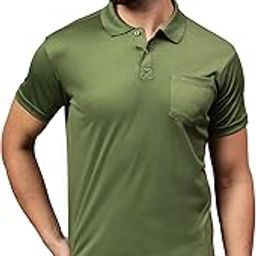 HiFlyers Men’s Polo T-Shirt – Dri-Fit Pique Fabric, Regular Fit, Breathable Sportswear for Gym & Casual-image-18