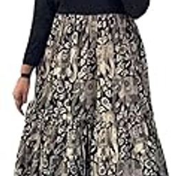 Women's Muslin Ethnic Gown – Maxi Length Anarkali Stitched Dress, Solid & Printed Designs, Casual Wear, Traditional Long Gown for Women-image-26