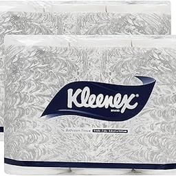KLEENEX 60049 Toilet Tissue - 2 ply Toilet Paper - 12 Toilet Rolls x 160 Toilet Tissue Sheets - Sheet Size 9.8 x 13.5 cm (1,920 sheets)-22