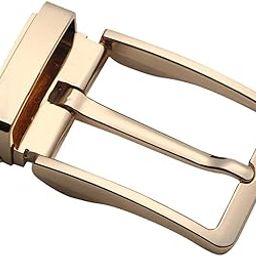 Men's Reversible Belt Buckle Single Prong Rectangular Pin Belt Buckle Gold | Clothing Shoes & Accessories | Mens Accessories | Belt Buckles-image-46