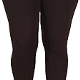 (Pack of 1 Women Ladies Girls Brown Churidar Legging with String-image-62
