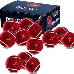 BOXCO Velocity Tennis Cricket Ball - Practice and Training Standard Size for Club Matches, Tournaments, Street and Lawn Cricket (Pack of 12) (Maroon)-image-48