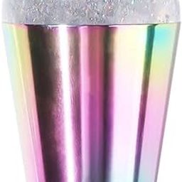 Store2508 Rainbow Glitter Silicone Aluminium Nail Stamper & Scraper with 3.8 Cm Stamp Head-image-32