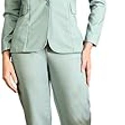 Jangid Fashion Women's Casual Office Business Three-Piece Printed Suit, Single-Breastered Blazer Camisole and Pant Set.-picture-14