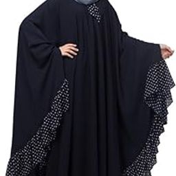 � Free Size Neck Belted Kaftan With Dual Fabric Design - Made with Nida Matte for Women and Girls-7