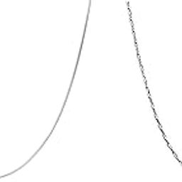 Fashion Accessories Chain Men's Jewellery Silver Chain For Boys Elegant Stainless Steel Necklace Double Coated Chains For Men Neck Chain Boys 2 Pcs in different style.18 inch-image-43