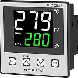 Multispan PID Temperature Controller UTC-221P. 1 Outputs Relay or SSR, 72 X 72-32