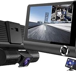 Elevea 𝟏𝟓 𝐘𝐄𝐀𝐑𝐒 𝐖𝐀𝐑𝐑𝐀𝐍𝐓𝐘 3-Channel Dash Cam, 1080P Car Camera with Front, Inside & Rear Cameras, G-Sensor, Parking Mode, 360° Coverage, Design for Car Monitoring-27