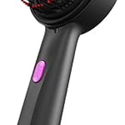 KRIS KROS Premium Electric Scalp Massager Comb | 3 In 1 Hair Oil Applicator | Red Led Light Therapy | Boost Hair Growth | Reduce Dandruff | Relieve Stress | IPX7 Waterproof | 6 ML Oil Tank | 3 Hr Run-Time | Type-C (Black)-image-32