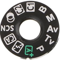 SAZ DEKOR® 1 Pack Dial Mode Plate Interface Cap Cover Repair Fix Part for Canon EOS 80D Digital SLR Camera- Black-picture-27