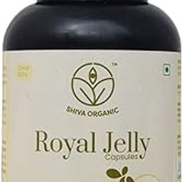 Shiva Organic Royal Jelly Capsules -10-HDA:6% | Freeze Dry | Boosts Fertility, Immunity, Energy | Anti-Aging | Quuenbee | Superfood (250mg each 60 Capsules)-image-22
