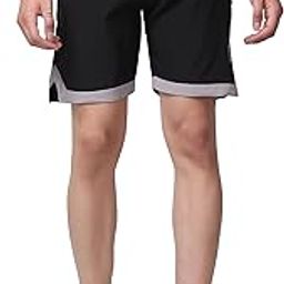 FitIn Outfit Mens Shorts Ragular Fit Casual Running Gym Sports Shorts for Men's Side Pocket with Zip-image-116