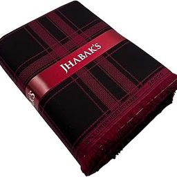 Unstitched 100% Pure Cotton Checks Shirt Fabric - 1.60m Shirt Piece - 2.10m Kurta Piece-image-90