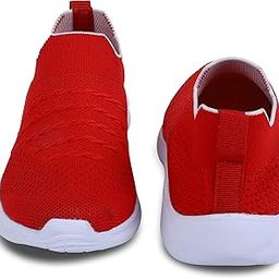 Women's Lightweight Sports Shoes Polyester Material Black Color Footwear (GN-204)-18
