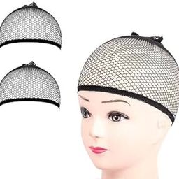 Confidence Free Size Full Head Net Wig Cap | Elastic Wig Cap | Hair Mesh Net Wig Caps for Men and Women (Set of 2)-image-26