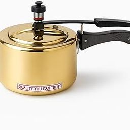 Shaan mfg Heavy Quality Pure Brass Cooker, with Tin Coating(Kalai) 2 liter, Pure Copper Pressure Cooker | Peetal Cooker for Kitchen/Cooking, Multipurpose-image-76