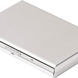 Credit Card Holder Protector Stainless Steel Ultra Thin Wallet Bussiness Crad Holder for Men & Women RFID Blocking Slim Metal Case for Travel and Work-21