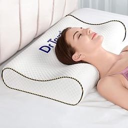 Dr Trust USA 355 Orthopedic Memory Foam Pillow | Cervical Pillow for Spondylitis Neck & Shoulder Pain Relief | Extra Curve Neck Support for Sleeping, Improves Posture (Size 60 x 36 x 11 cm)-25