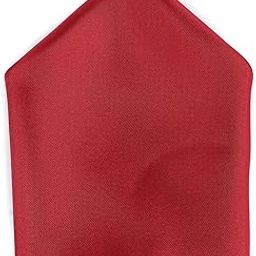 Men Red Solid Party Pocket Square-image-84