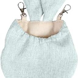 ATORSE™ Small Animal Hammock Bed Comfortable Warm for Guinea Pigs Cozy Ventilation Blue-25