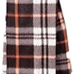 devil Unisex Fleece Checkered Muffler-picture-23