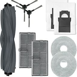 Reverbo Replenishment Kit, Compatible with Dreame L10s Pro Ultra Heat Robotic Vacuum Cleaner, Includes One Main Roller Brush, Two Spinning Side Brushes, Two Filters, Two Mops and Two Dust Bags-picture-18