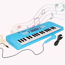 Kid Kraze® Kids Keyboard Piano, 37 Keys Piano Keyboard with Power Option (37 Keys and 8 Tones, 8 Rhythms 4 Percussion-2