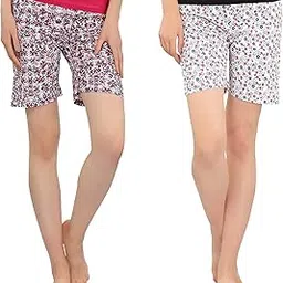 zebu Women's Regular Shorts (Pack of 2)-picture-29