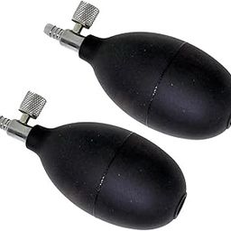 BP Bulb With Valve for Sphygmomanometer black Silicon Bulb (pack of 2). 2 Bulb+2 Valve-picture-20