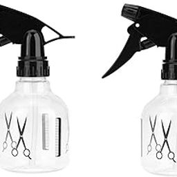 Iktu 250ml Plastic Haircut Mist Sprayer Water Spray Bottle for Flowers, Barber, Hairdressing Salon Tool (Pack of 2)-image-15