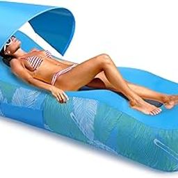 Inflatable Lounger Portable Hammock Air Sofa and Camping Chair with Water Proof& Anti-Air Leaking Design, Ideal Inflatable Couch and Beach Chair Camping Accessories,Send Storage Bag-image-77