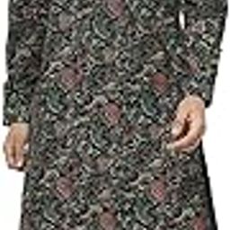 Mens Printed Cotton Blend Kurta - Traditional Ethnic Wear Kurta for Men for Weddings & Festivals-picture-12
