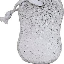 Natural Pumice Stone with Rope for Foot Care, Callus and Dead Skin Removal, White-6