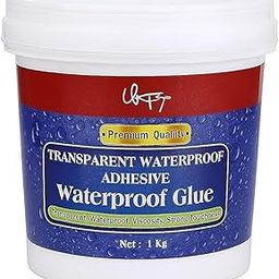 Crack Seal Glue with Brush Transparent Waterproof Resin Epoxy for Roof Leakage Crack Seal Agent Roof Water Leakage Solution Water Proof Glue for Waterproofing (1 liter/big primum)-image-96