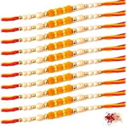 Elegant Rakhi for Beloved Brother (Pack of 10)…-image-66