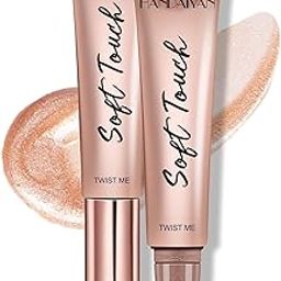 My Colors Liquid Highlighter Stick with Cushion Applicator, Soft Touch Long Lasting Natural Matte Finish, Silky Cream Face Highlighter and Contour Bronzer Stick (H2)-image-12