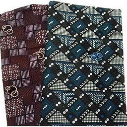 Sangu Printed Lungies for Men (Multicolour, Pattern may vary) - Pack of 2_AC137-7
