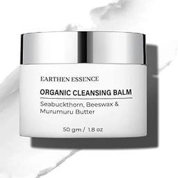 Earthen Essence Seabuckthorn Deep Cleansing Balm Removes Impurities and Dirt/Nourishes & Hydrates Skin/Organic Cleansing Balm/Makeup Remover for Soft & Glowing Skin-image-1