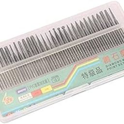ELBME 30pcs 3mm Diamond Grinding Wheel Grinding Rods Rotary Tool Set-image-67