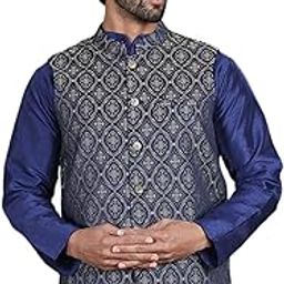 Woven Design Nehru Jacket-1
