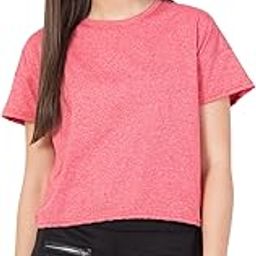 Cotton Crop Tops for Women Casual Regular fit Half Sleeves Stylish Crop top for Women-image-0