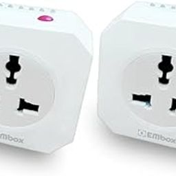 EMbox Timer Switch|Automatic Power Cut Off Smart Plug with Programmable Countdown Control Switch|5A Timer Plug for Mobile/Laptop Charging Common Areas Lighting Glow Sign Board Aquarium|1500W-23
