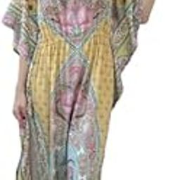 Iqraar Linen Kaftan With Lace-image-90
