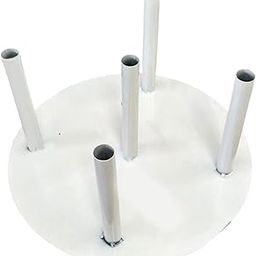 UJEAVETTE Flower Pole Display Stand Base Versatile for Birthday Wedding Supplies Event Five Pole-7