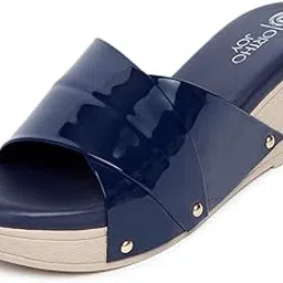 ortho joy Fancy doctor slippers | Soft chappal for women | Comfortable wedges sandals for women stylish-picture-46