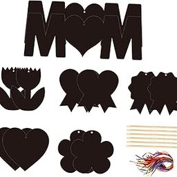 CALANDIS™ Hanging Scratch Paper Set Birthday DIY Scratching Board Early Education Crafts | Other Kids' Crafts | Kids' Crafts-picture-31
