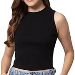 Tank Top for Women Gym Wear Tops for Training, Workout, Sleeveless Tops for Women for Running Gym Tops for Women Lightweight Tank Tops for Women Sports Regular Fit Vest for Women Gym Vest -TP31-image-83