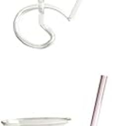 ATORSE 2pcs Creative Cocktail Glass with Long Straw Spiral Glass Cold Drink Cup Drinkware|Home & Garden|Kitchen, Dining & Bar|Glassware-image-74