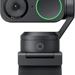 insta360 Link 2 - PTZ 4K Webcam for PC/Mac, 1/2" Sensor, AI Tracking, HDR, AI Noise-Canceling Mic, Gesture Control for Streaming, Video Calls, Gaming, Works with Zoom, Teams, Twitch & More-1
